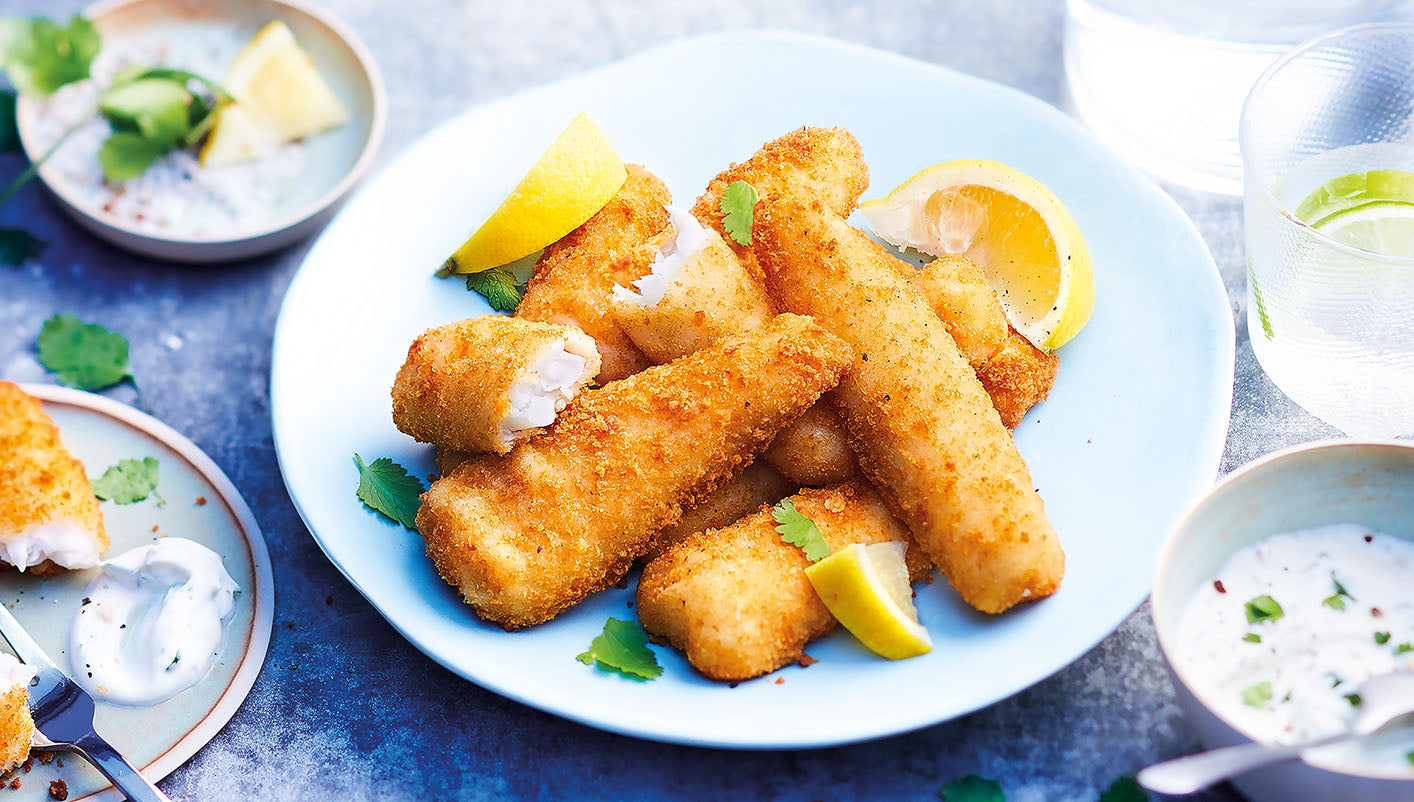 Aiguillettes de merlu façon fish&chips