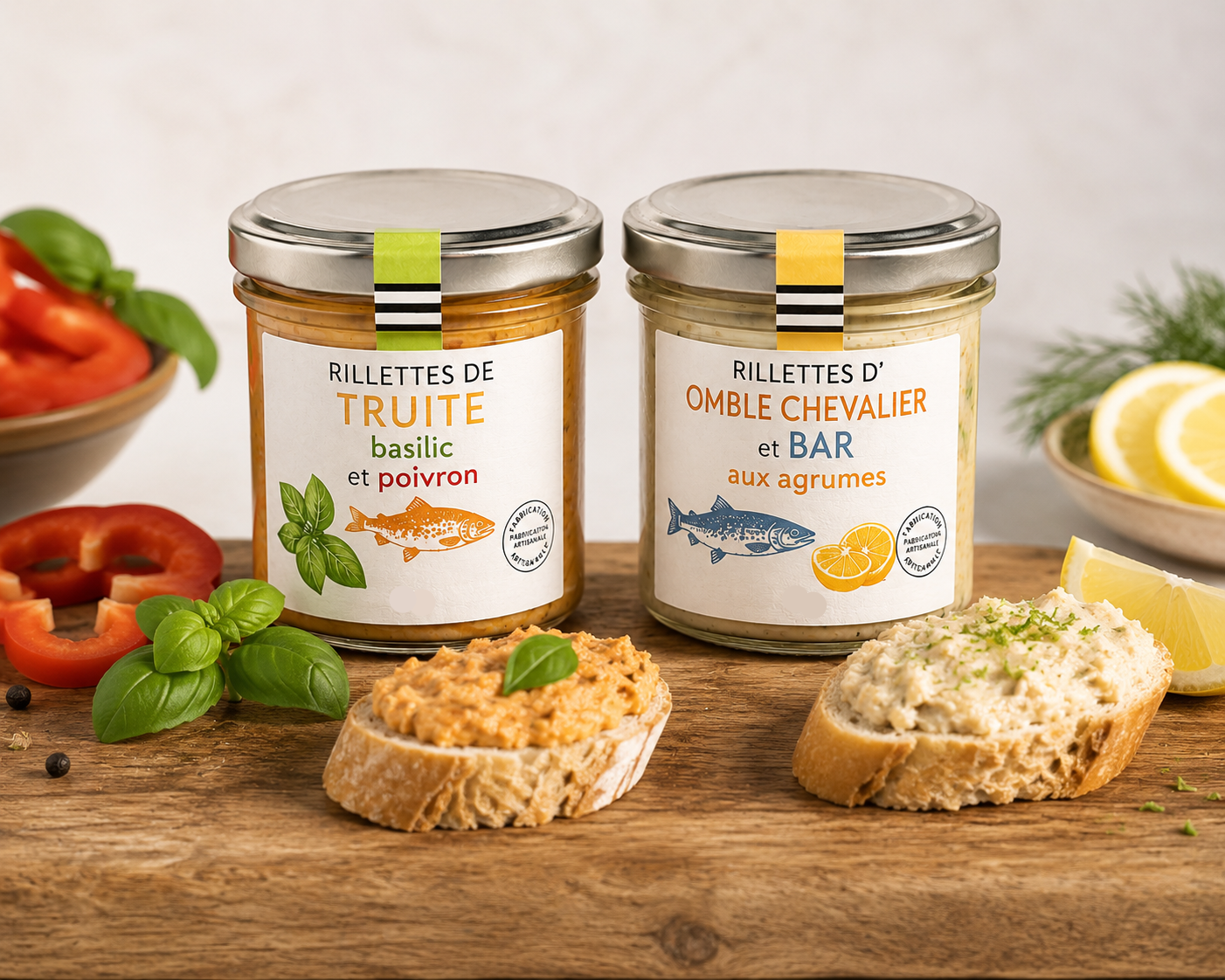 Duo de rillettes