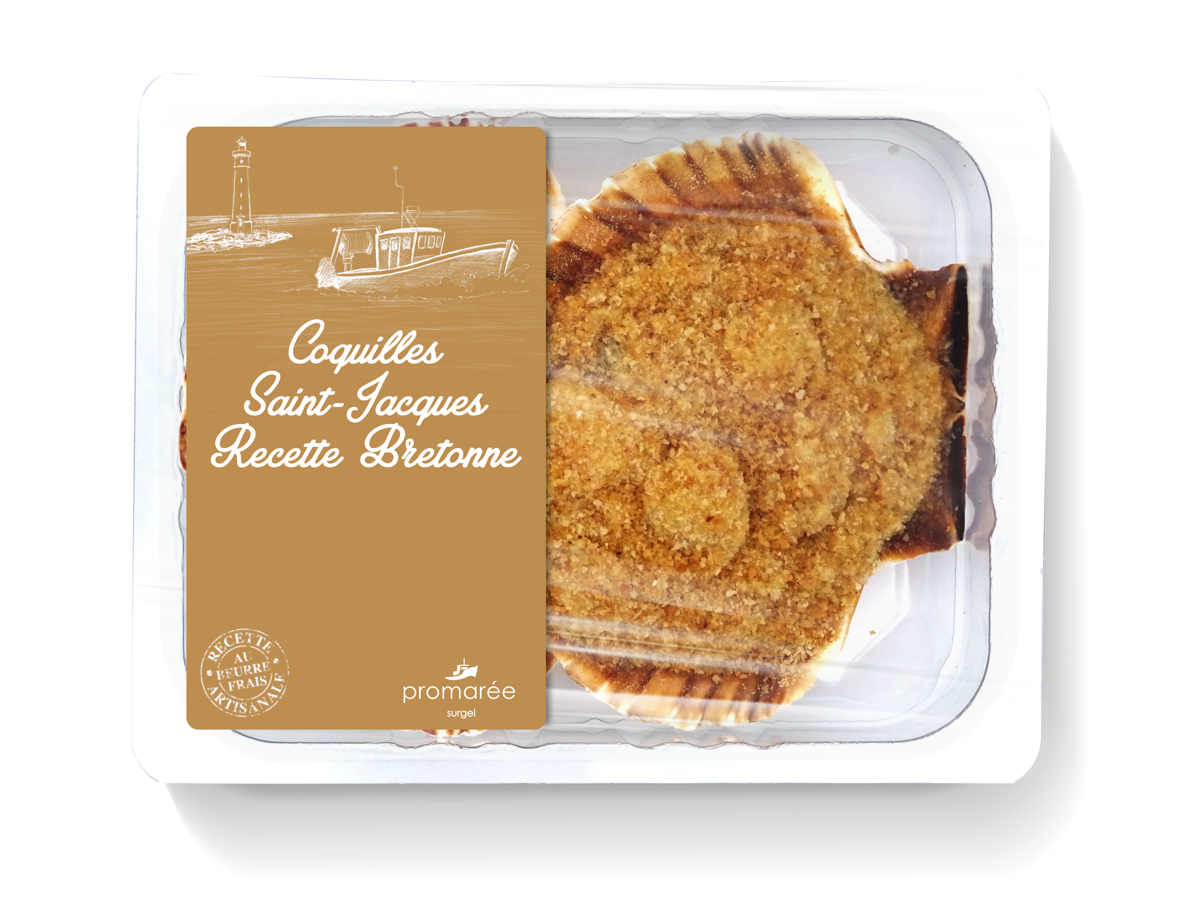 Coquilles Saint Jacques Préparées