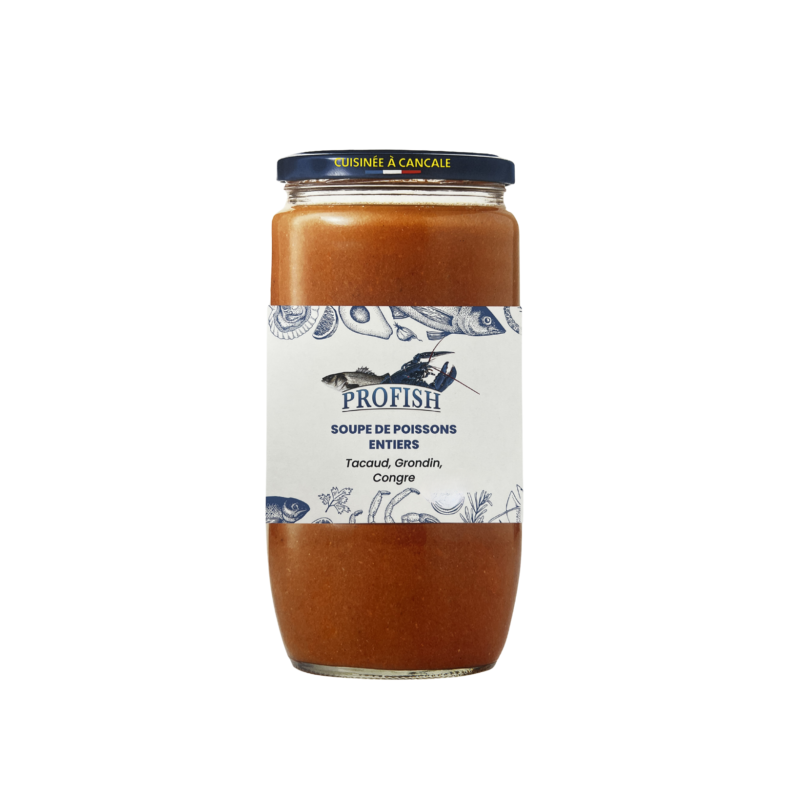 Lot de 2 soupes de poisson entiers - Maison Profish