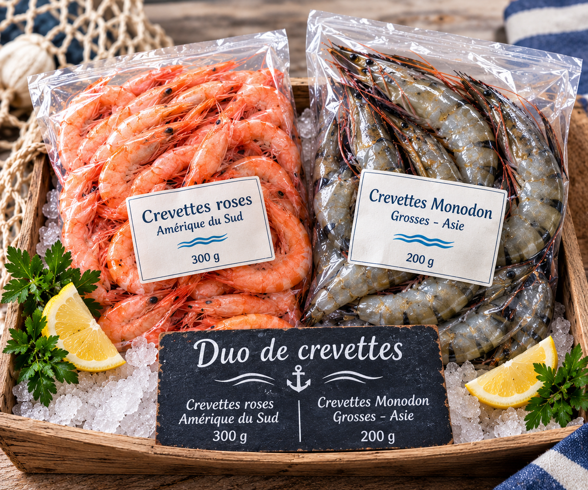 Duo de crevettes