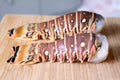 Queue de langouste crue congelée