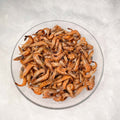 Crevettes grises cuites